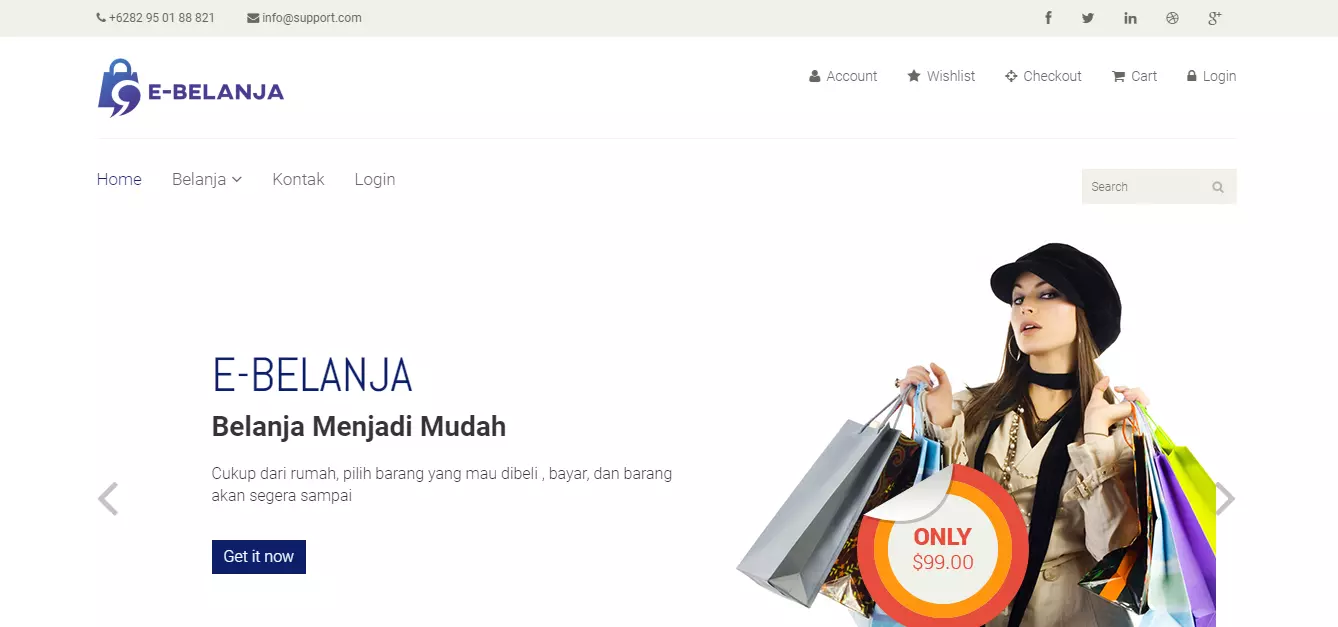 ecommerce website