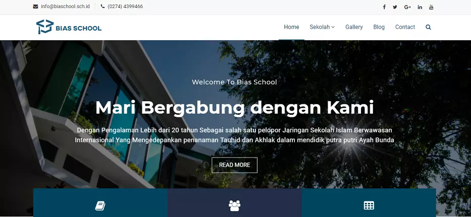 school website